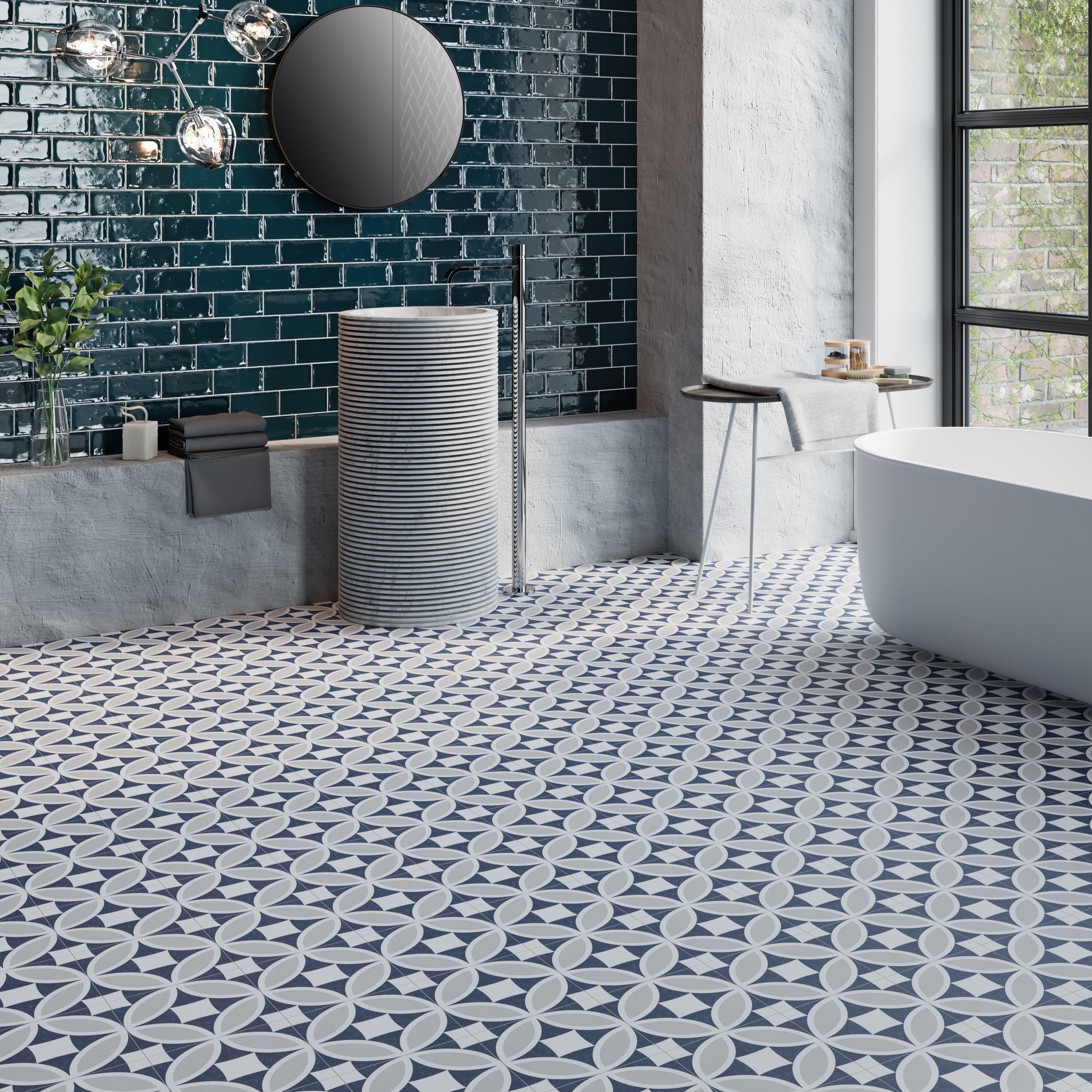 whitechapel mix, tile, porcelain tile, wall and floor tile, patterned tile.
