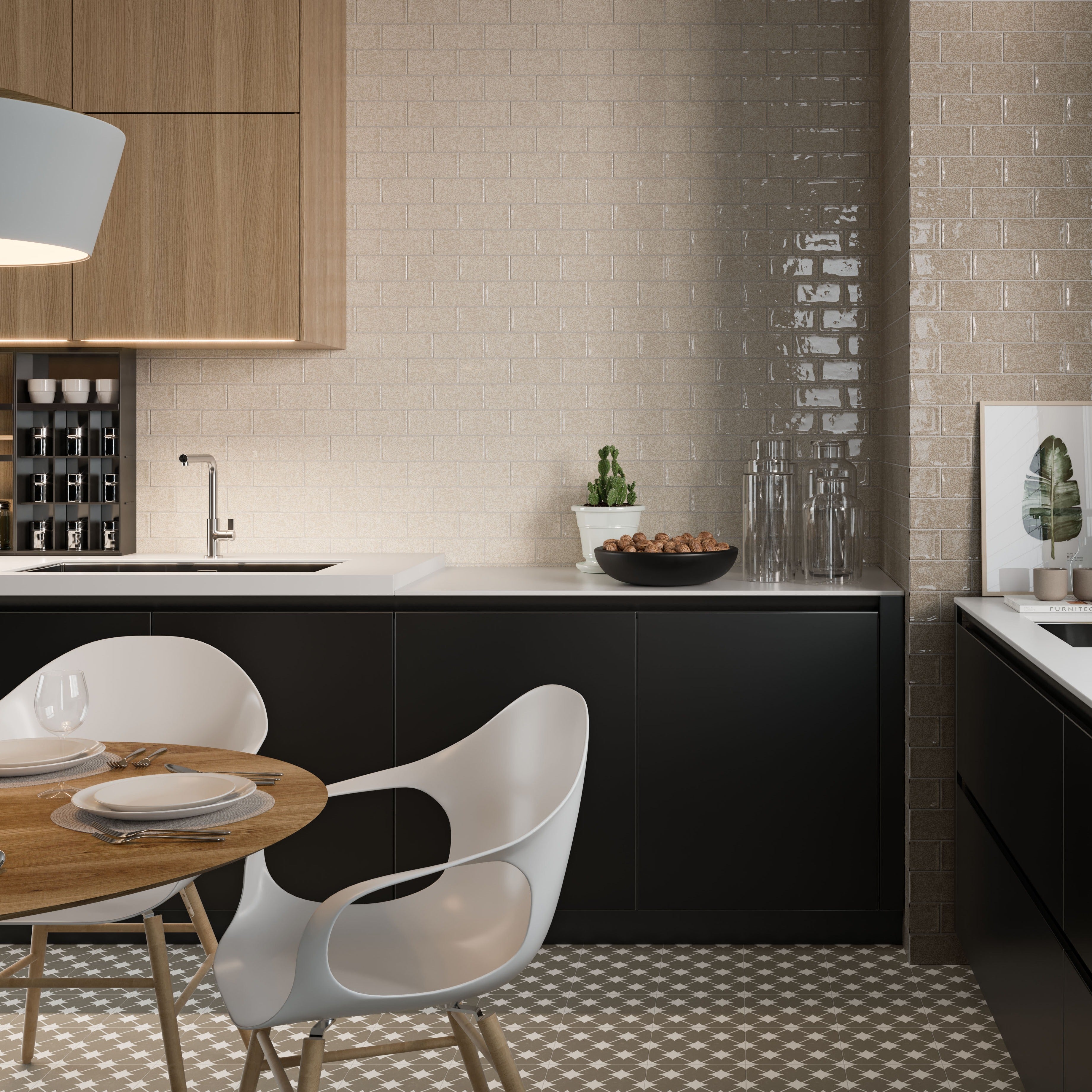 bertie bone tile, small tile, ceramic tile, wall and floor tile.