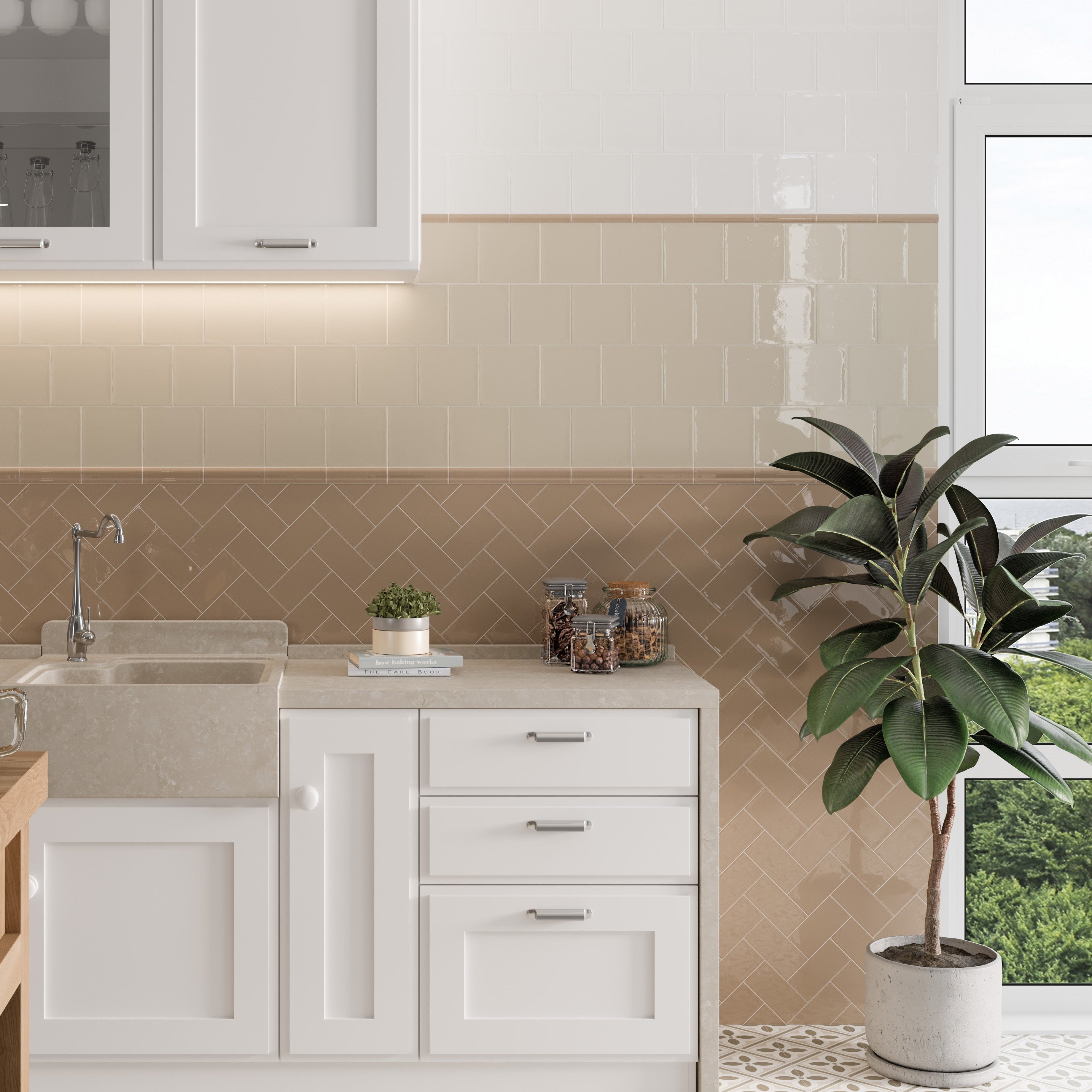 York bone tile, patterned tile, wall and floor tile, porcelain tile.