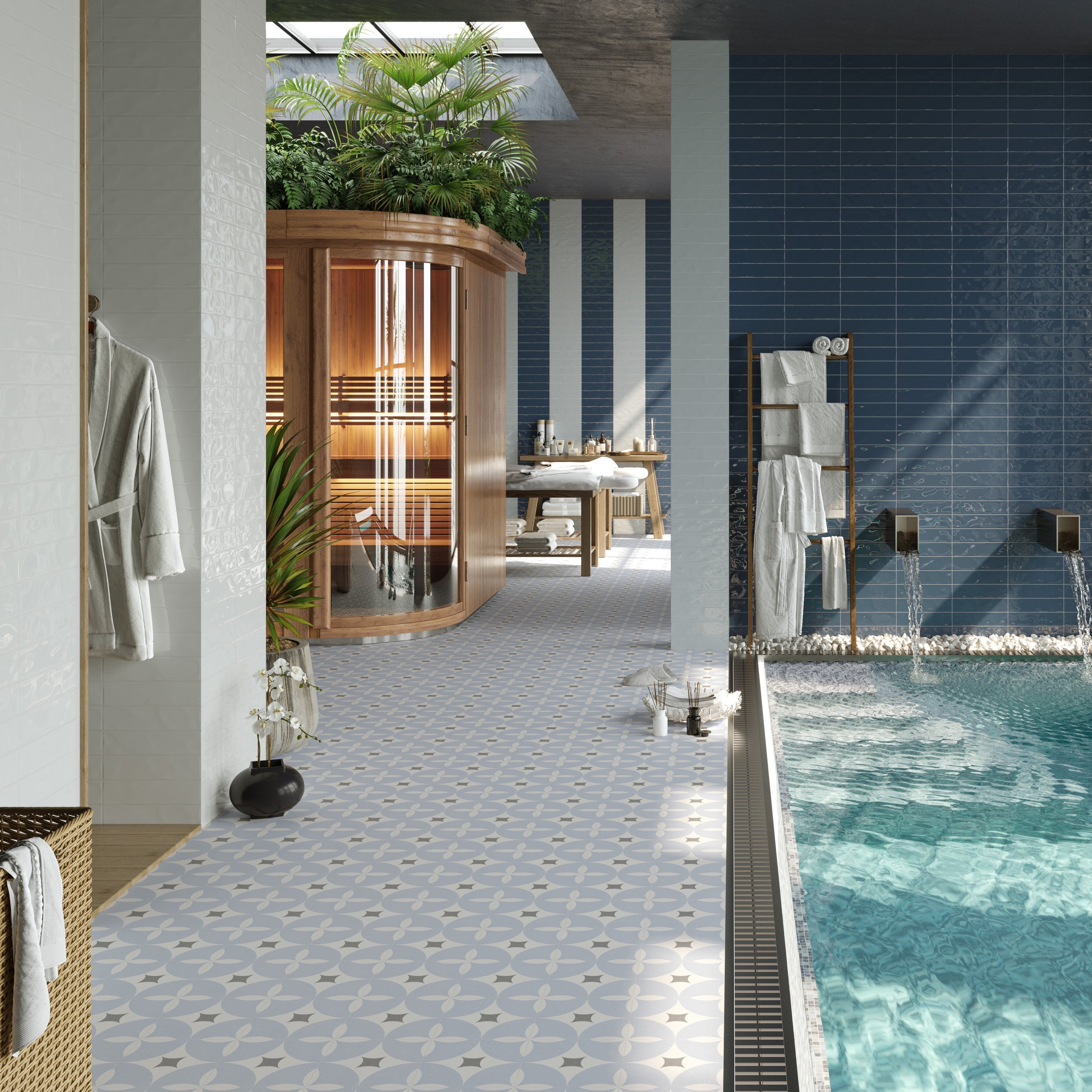 olivia mix tile, ceramic tille, wall and floor tile.