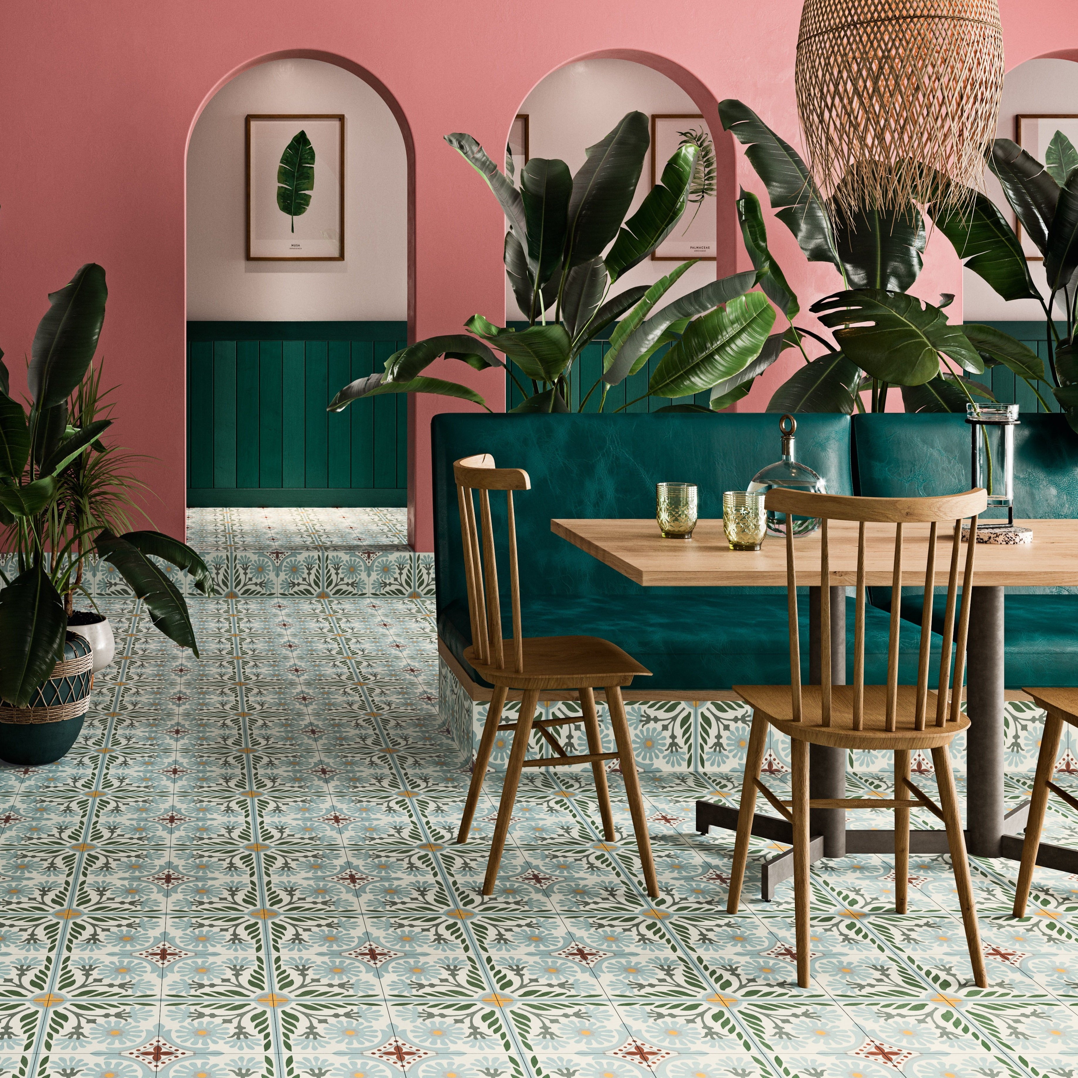 aparici, altea collection, altea olivo natural, patterned tiles, tile.