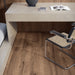 room setting image with wood effect tiles