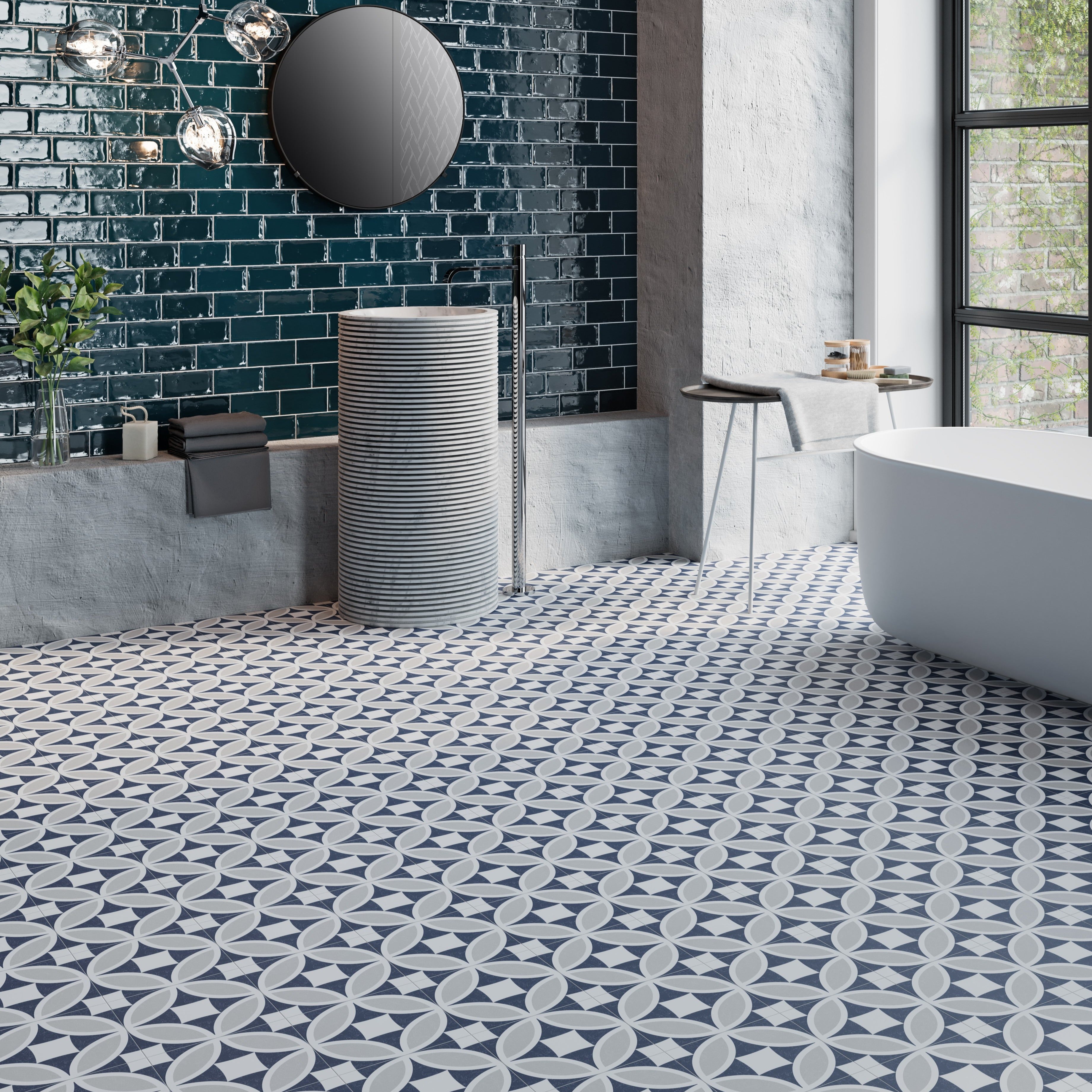 whitechapel mix, tile, porcelain tile, wall and floor tile, patterned tile. 