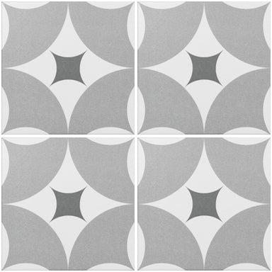 olivia grey tile, ceramic tile, wall and floor tile, pattern tile.